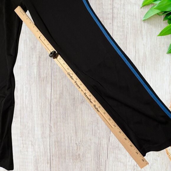 Adidas Womens Climacool Black‎ Joggers Size XL Blue Stripes Athletic Running - Picture 8 of 11